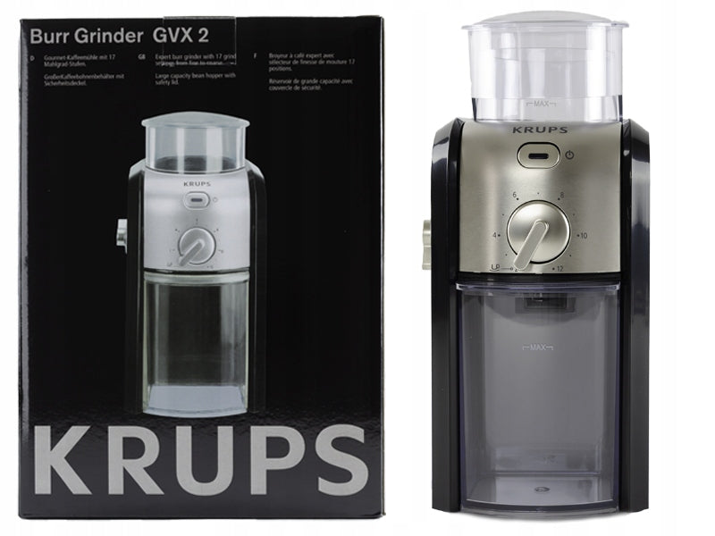 Coffee grinder KRUPS GVX242 electric filament 100W