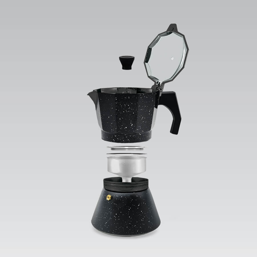 Coffee maker GRANITE COATING induction - 6 cups 300ml | Maestro MR-1667-6 Brand Maestro
