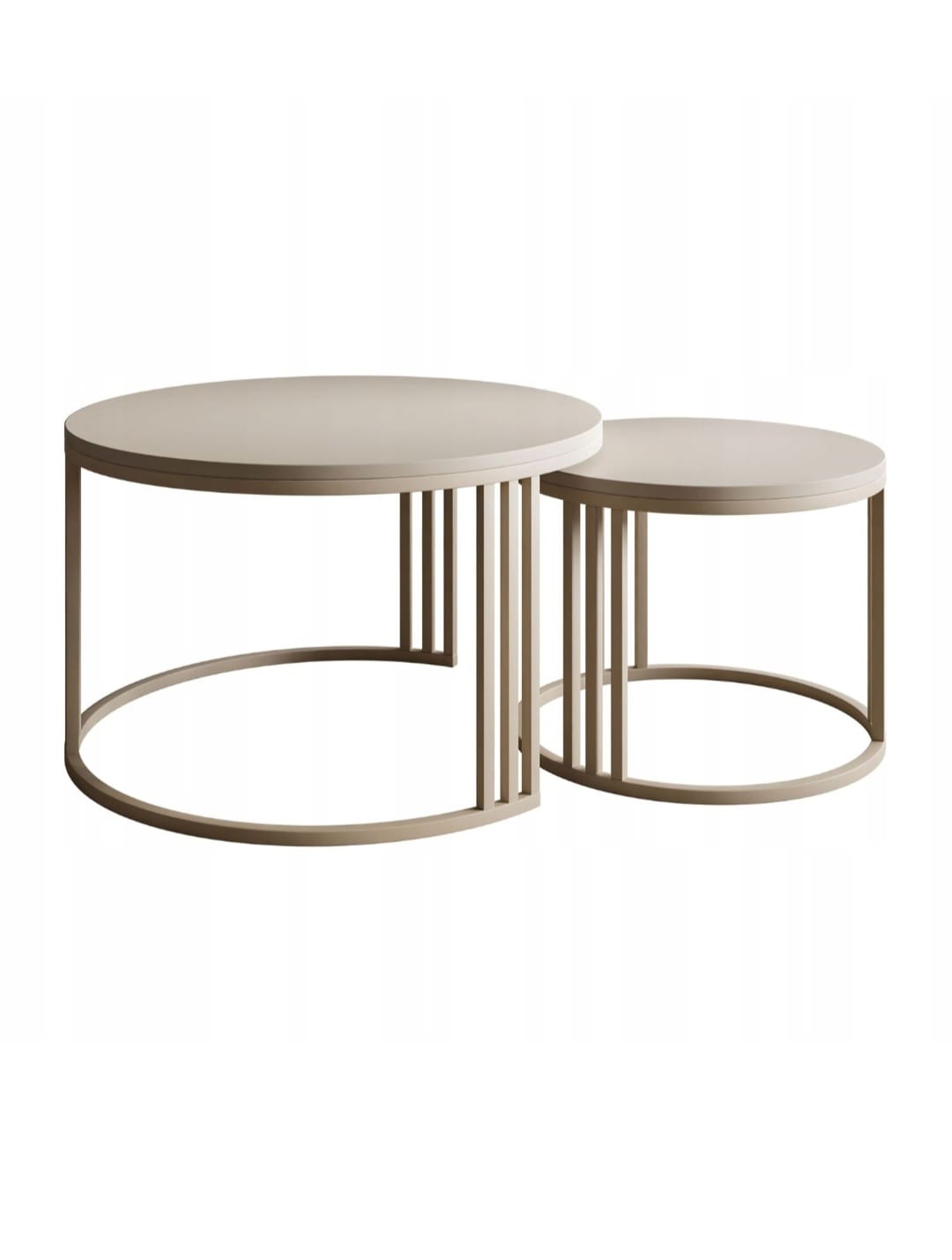 Coffee table 2in1 LUX cashmere 700/500