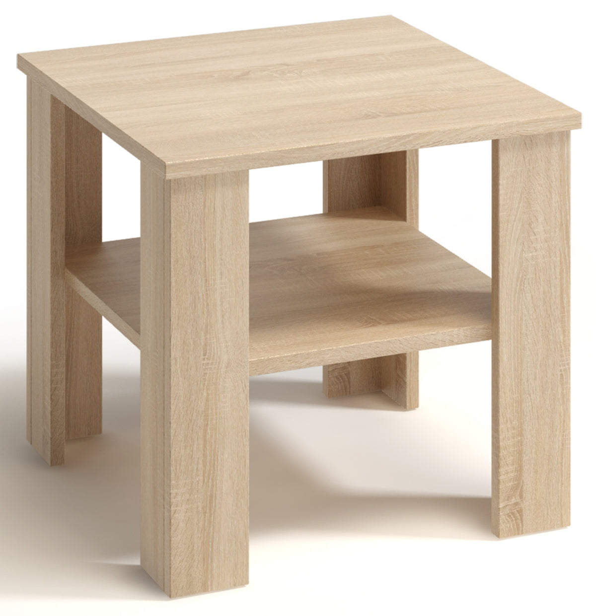 Coffee table bench with shelf OAK SONOMA 55 cm