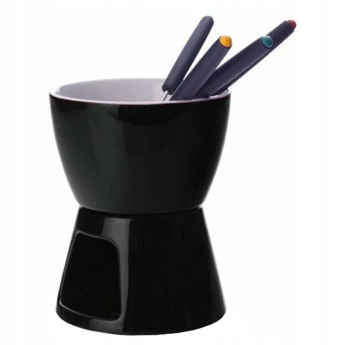 Čokoladové fondue White Basics, černá