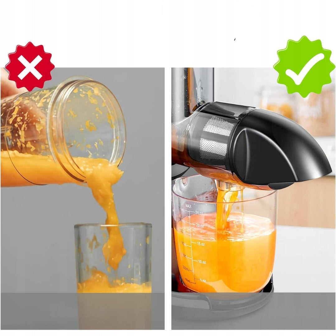 Cold Rotating Juicer for Fruit Vegetables 150W AMZCHEF QV Brand Amzchef