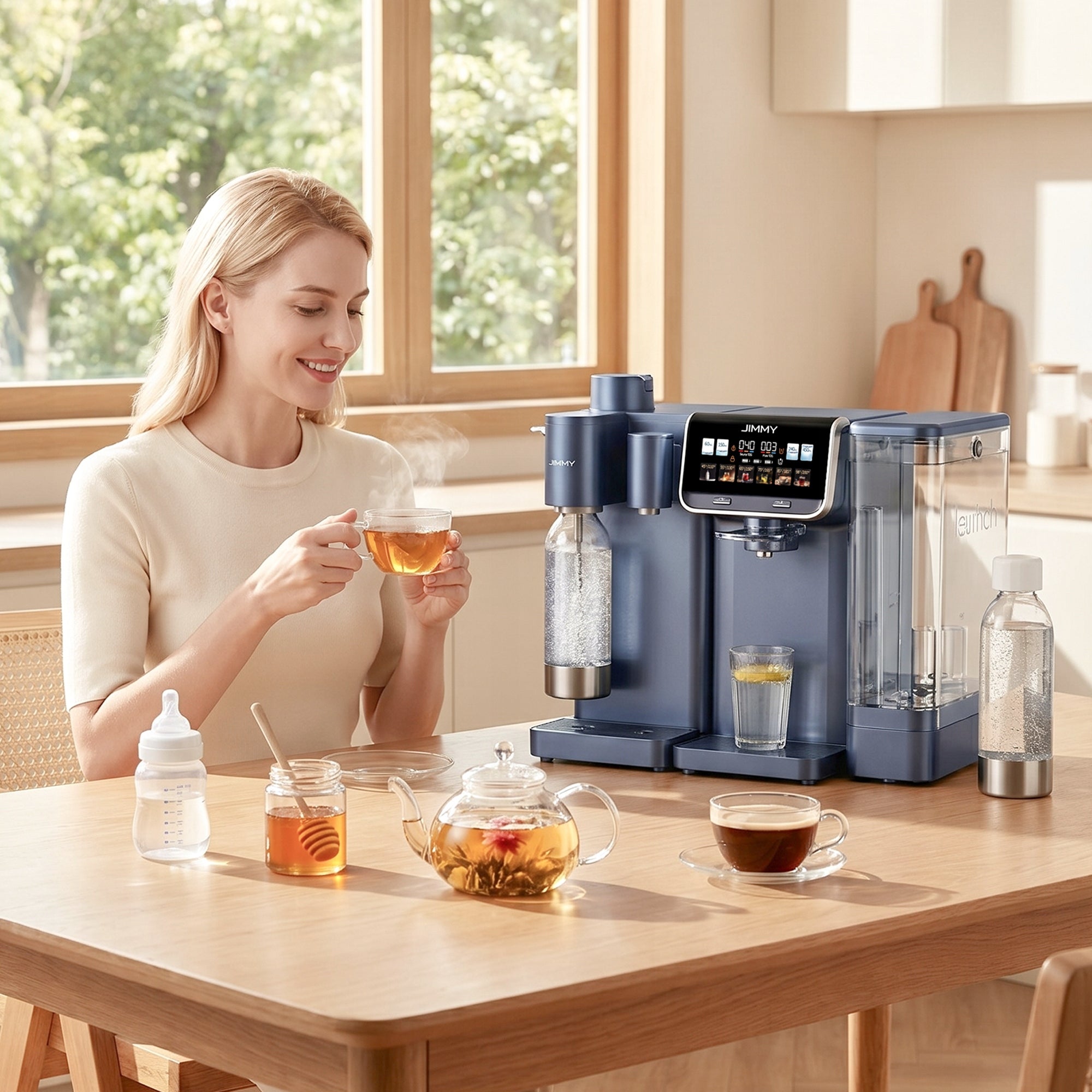 Cold sparkling gas water dispenser JIMMY M9 PRO + Matrix S9 Manufacturer code Dystrybutora wody z zimnego gazu musującego