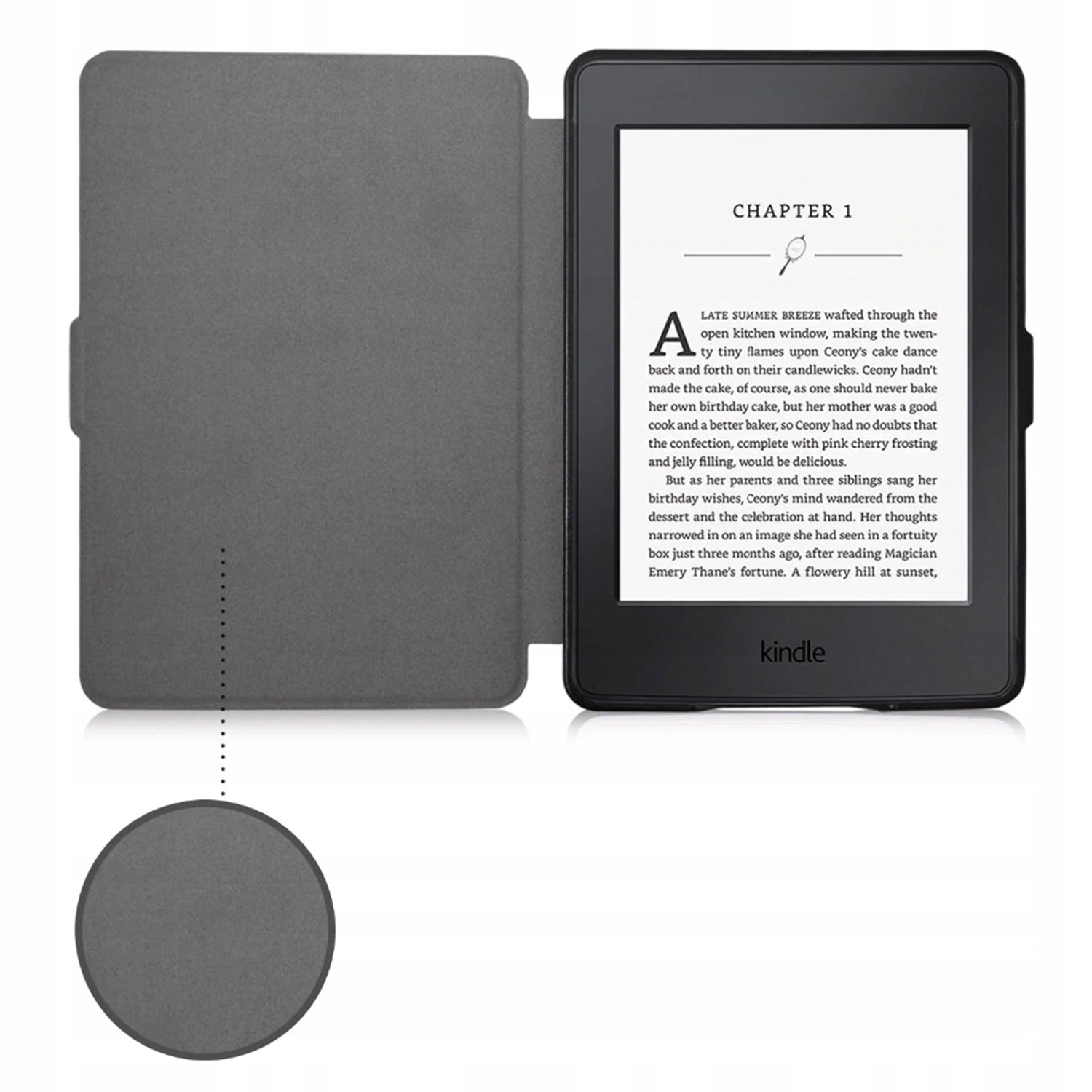 Color Graphic Case for Kindle Paperwhite 1/2/3 Magnetic Patterns Packaging status original