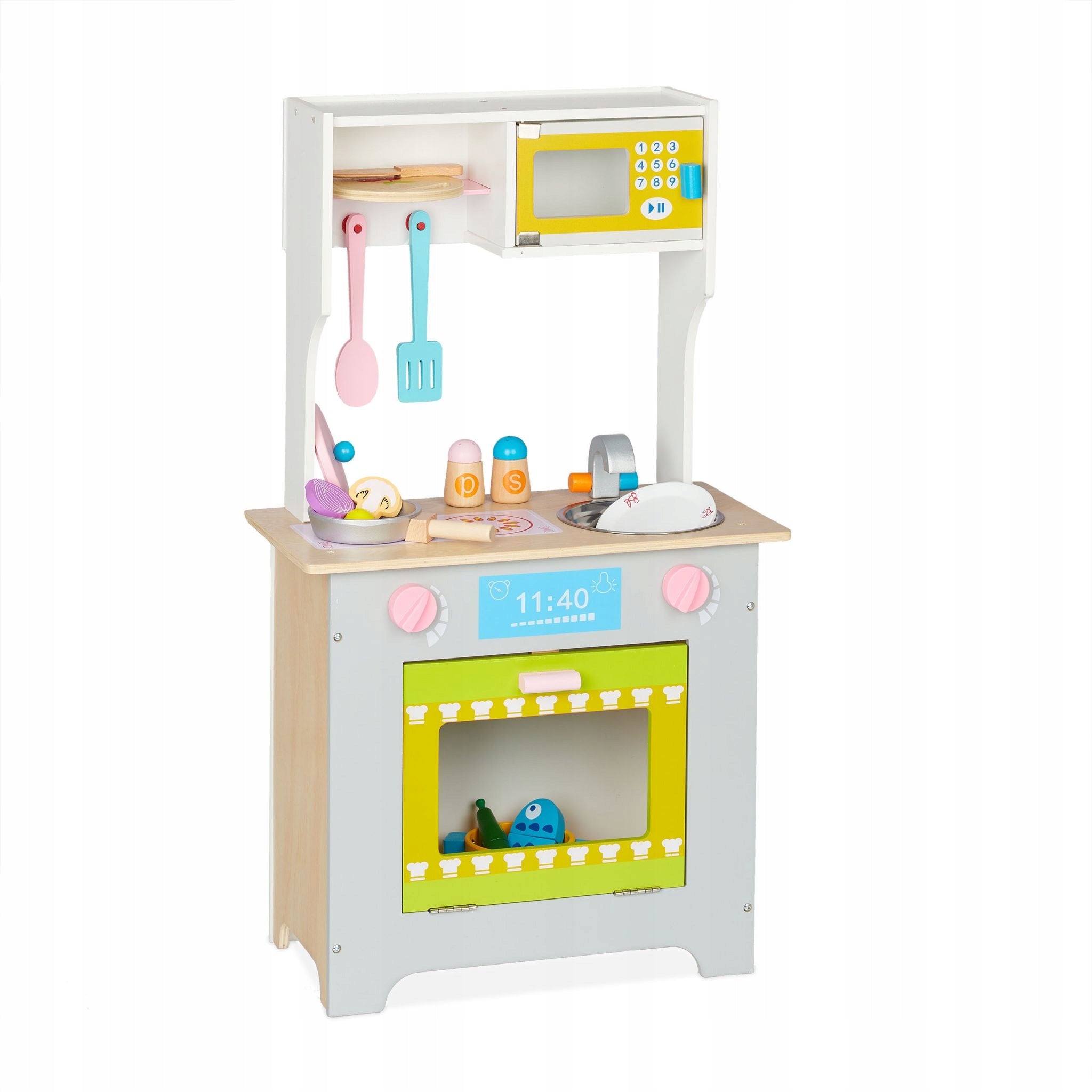 Colorful Wooden Kitchen For Children ACCESSORIES