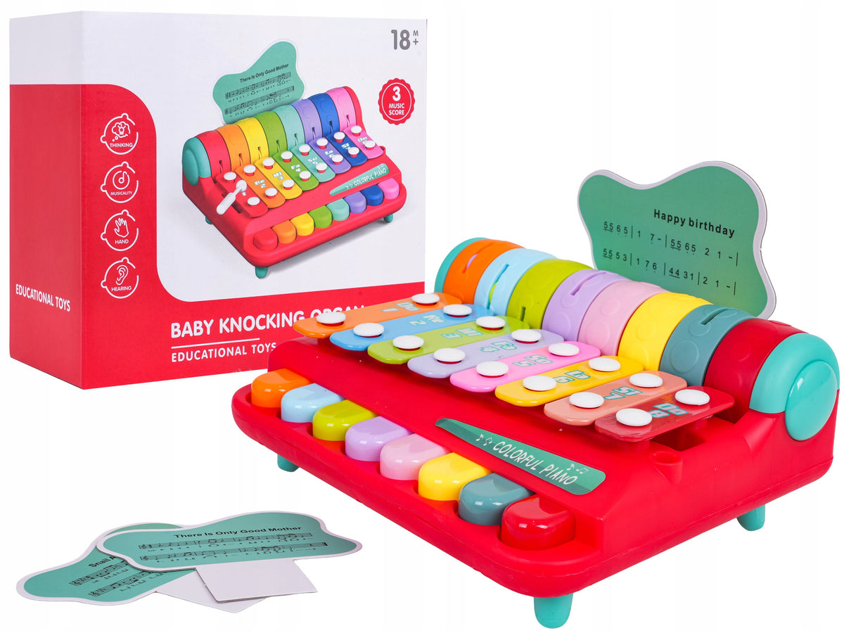 Colorful xylophone for toddlers aged 18 months and up