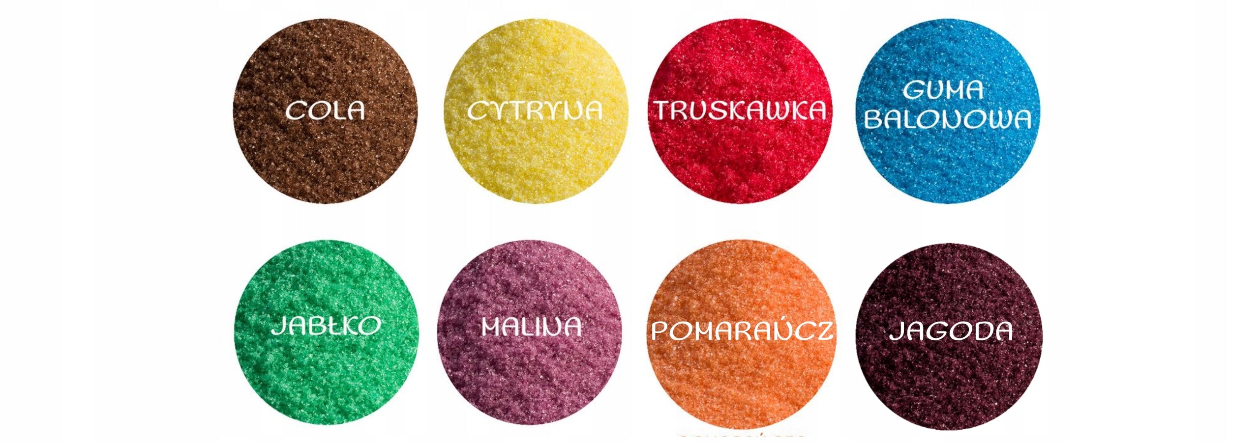 Coloured sugar 8x1kg for cotton wool +20 sticks freebie Brand Premium Colours
