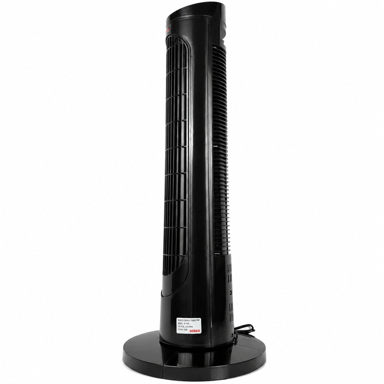 Column Fan 80W Remote Control Timer 3 Modes 3 Speeds Oscillation Manufacturer code 2001