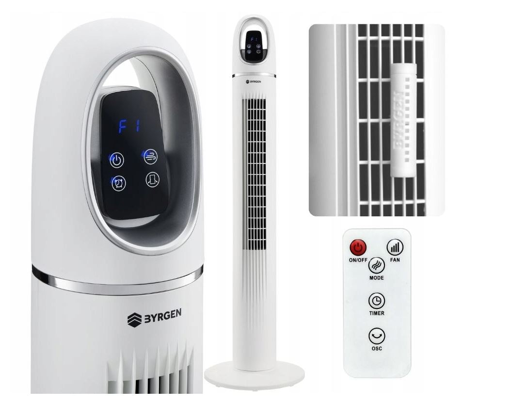 Column Fan Floor Fan 110cm Silent Powerful Timer UAE AROMA