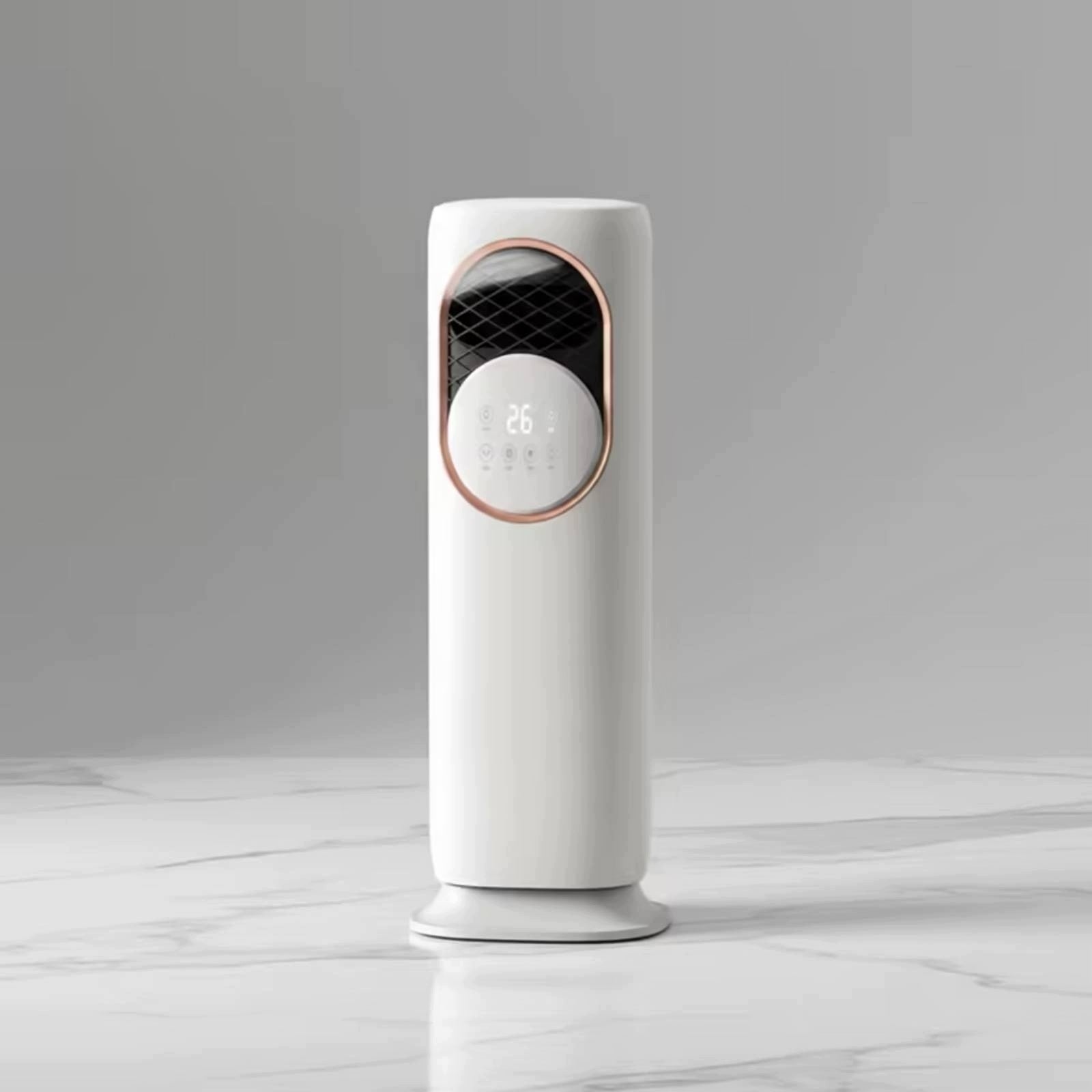 Column Fan with Heater Cooling Floor Standing Fan Oscillating for Apartment Packaging status original