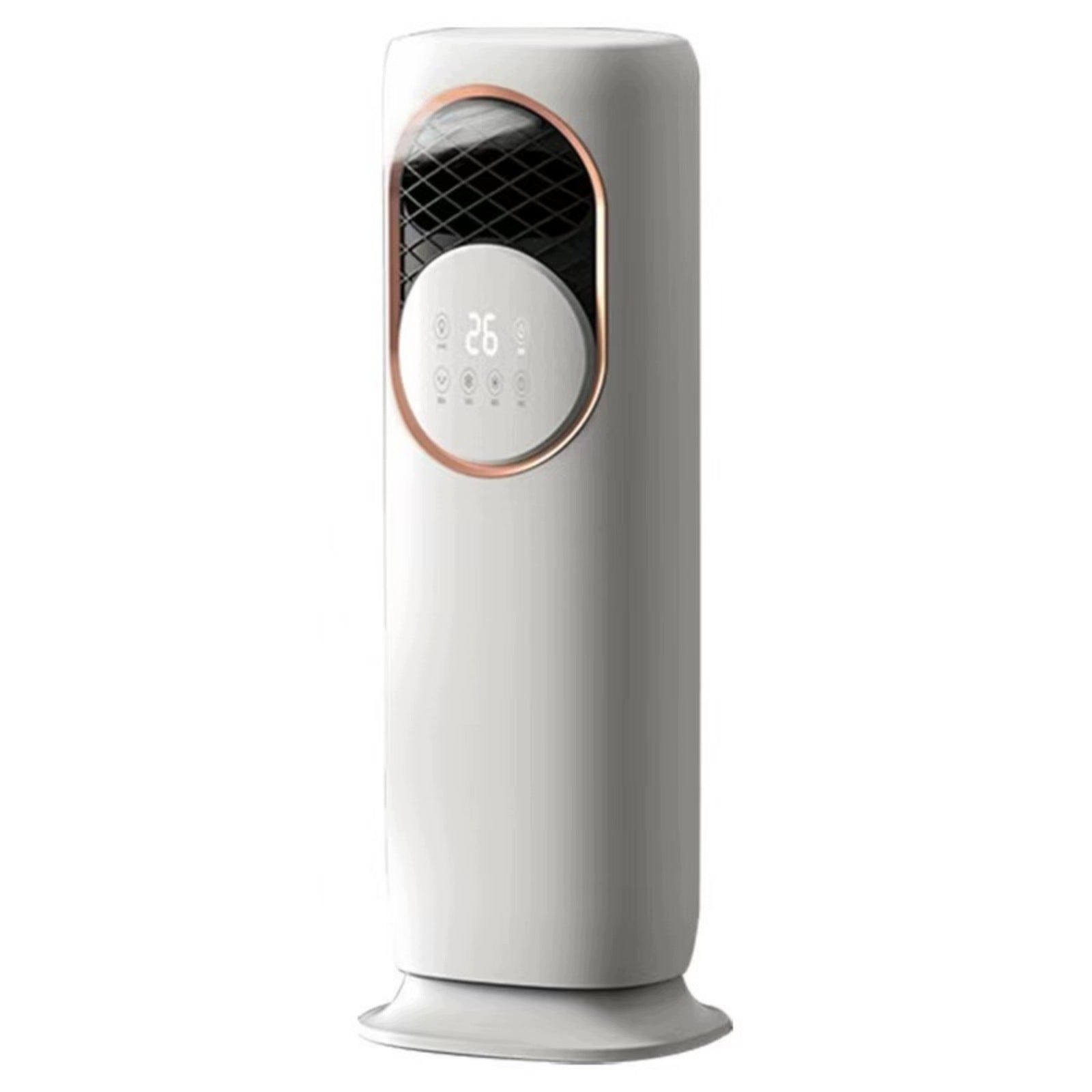 Column Fan with Heater Cooling Floor Standing Fan Oscillating for Apartment