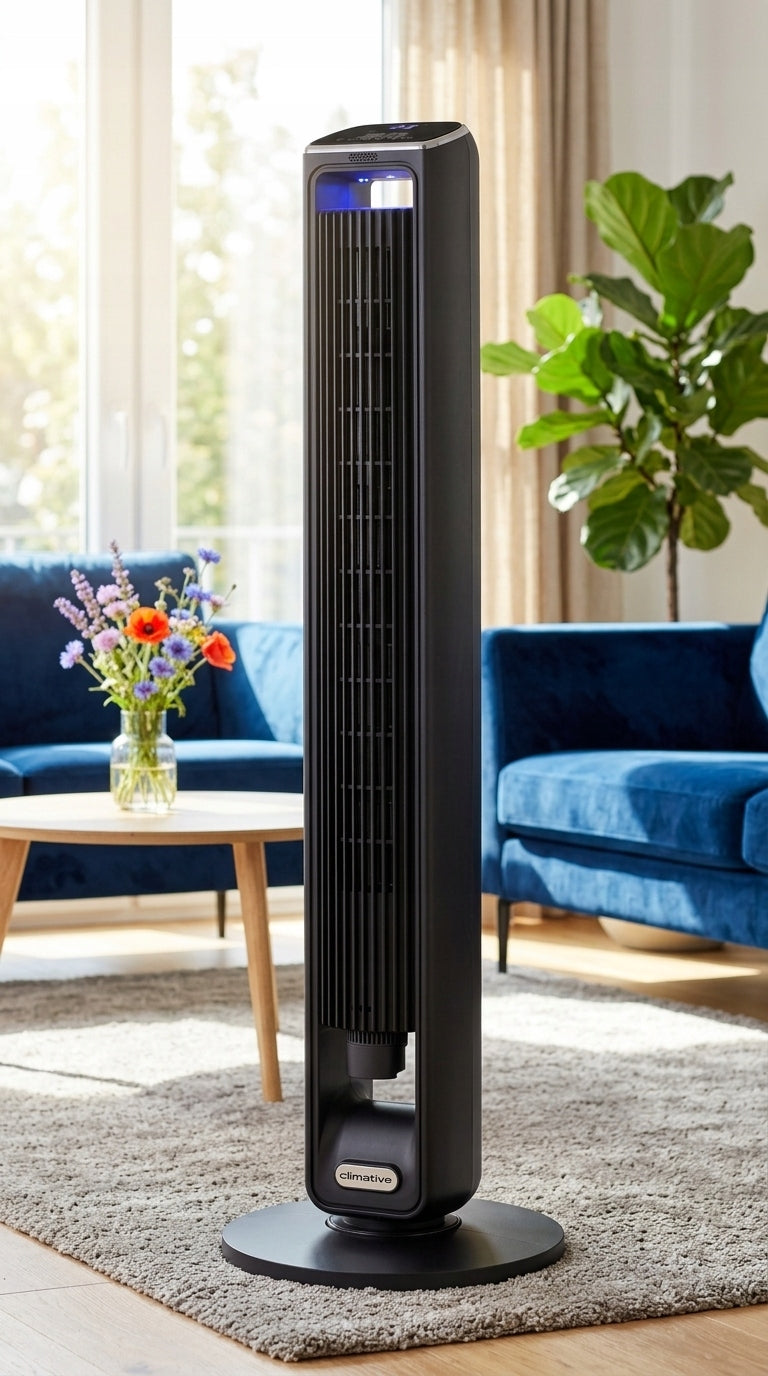 Column fan AROMA fan STANDING quiet +WiFi +IONIZATION+SCENT Packaging status original