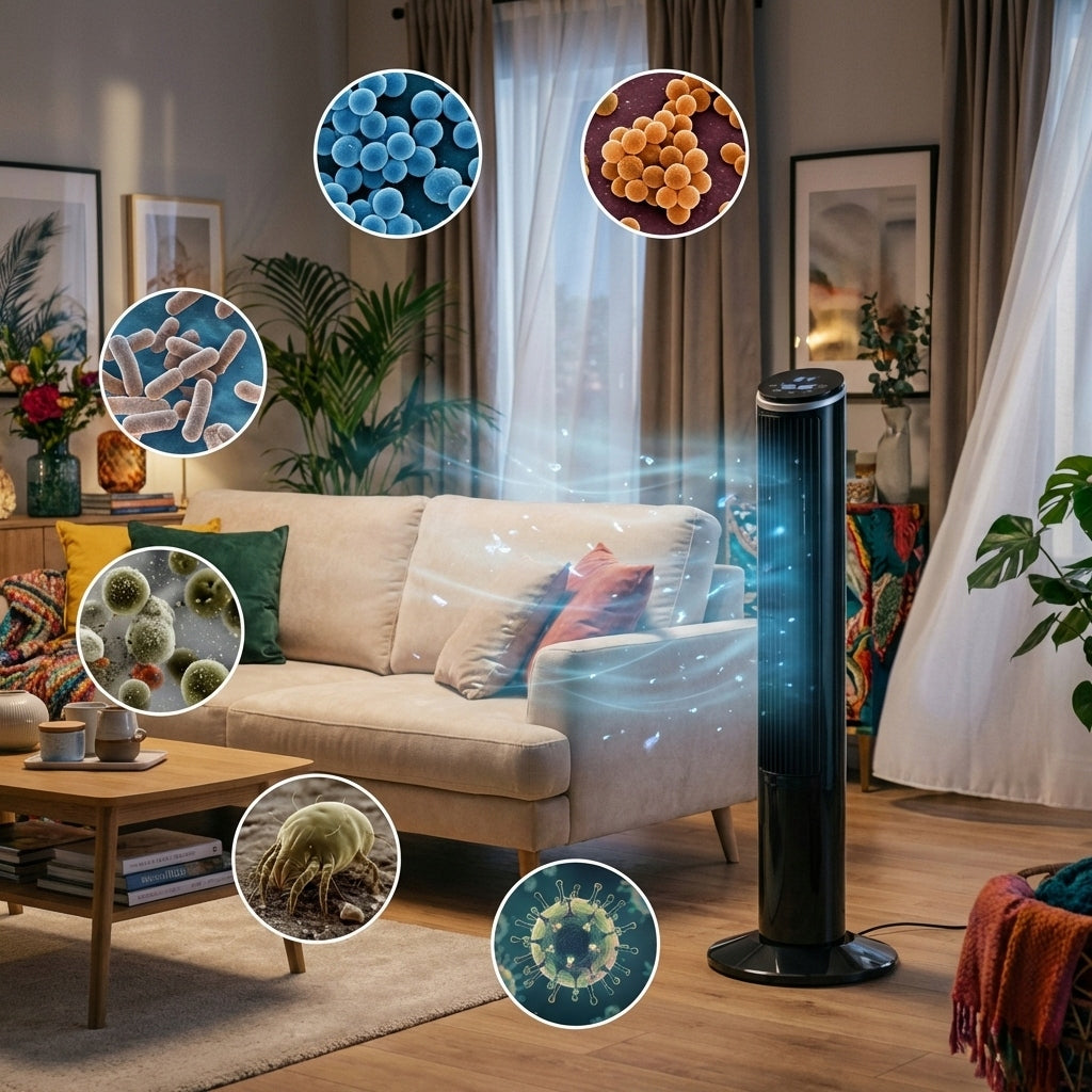 Column fan CLIMATIVE IONIC Windmill silent IONIZATION +AROMA +TIMER Fan type column