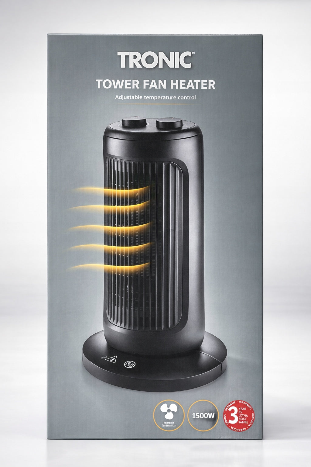 Column fan TRONIC 1500W Radiator Farelka