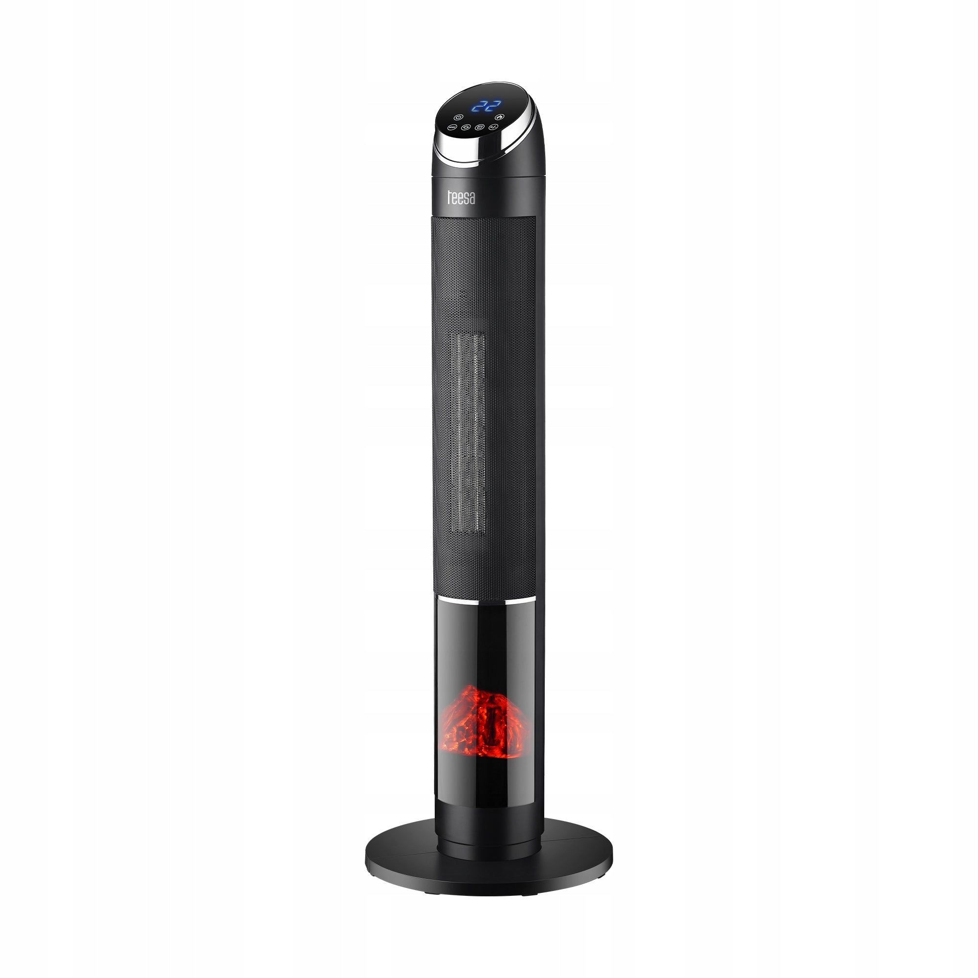 Column fan Tessa fireplace effect electric heater remote control Manufacturer code TSA9017