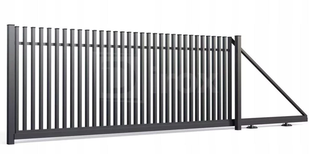 Comb sliding entrance gate 400x150 Manufacturer code Rdkstal