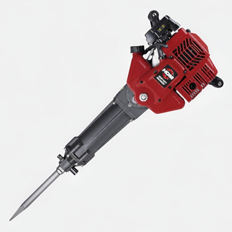 Combustion Demolition Hammer 52cc Impact HDM HJ95A for Asphalt Concrete Cube Packaging status original