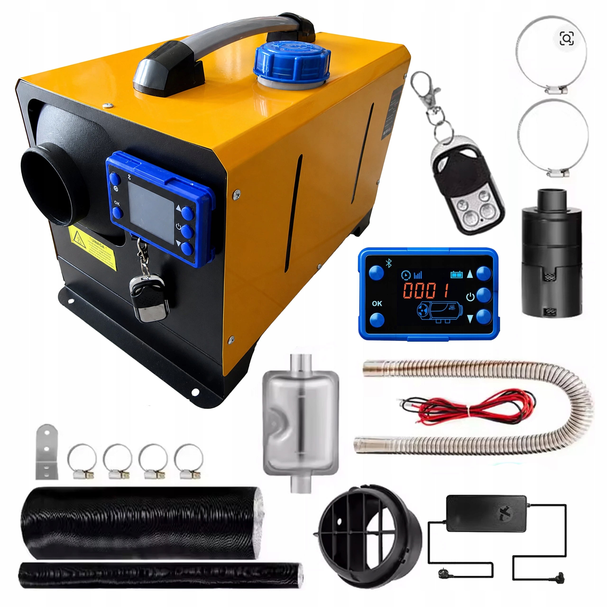 Combustion Heater Oil Blower Heating WEBASTO 8Kw12/24V bluetot