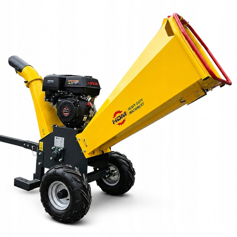 Combustion chipper RG120M branch shredder 120mm Loncin G420F 15HP STRONG Packaging status original