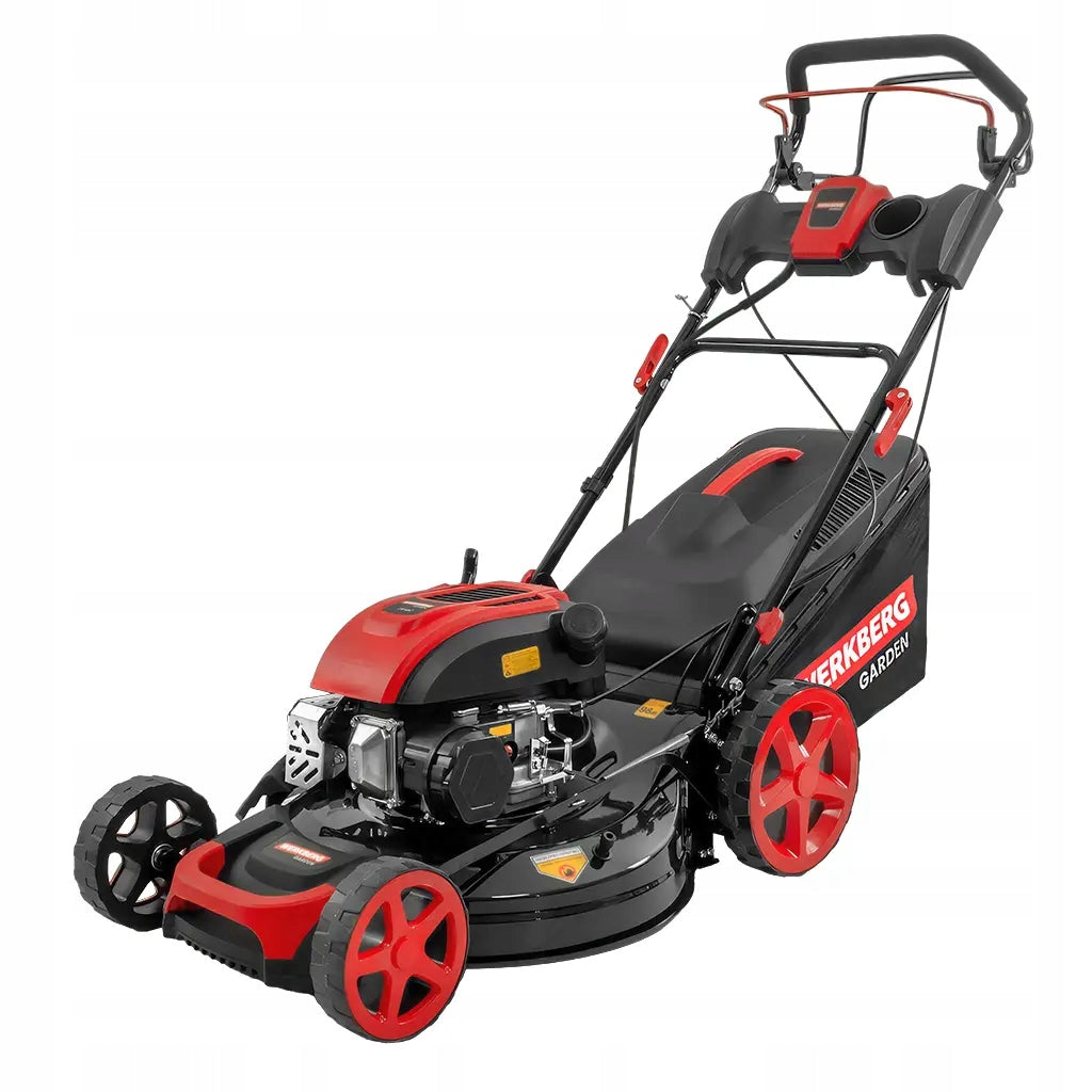 Combustion mower with Drive 196CC 51cm STARTER 4in1 LARGE WERKBERG 60L Packaging status original