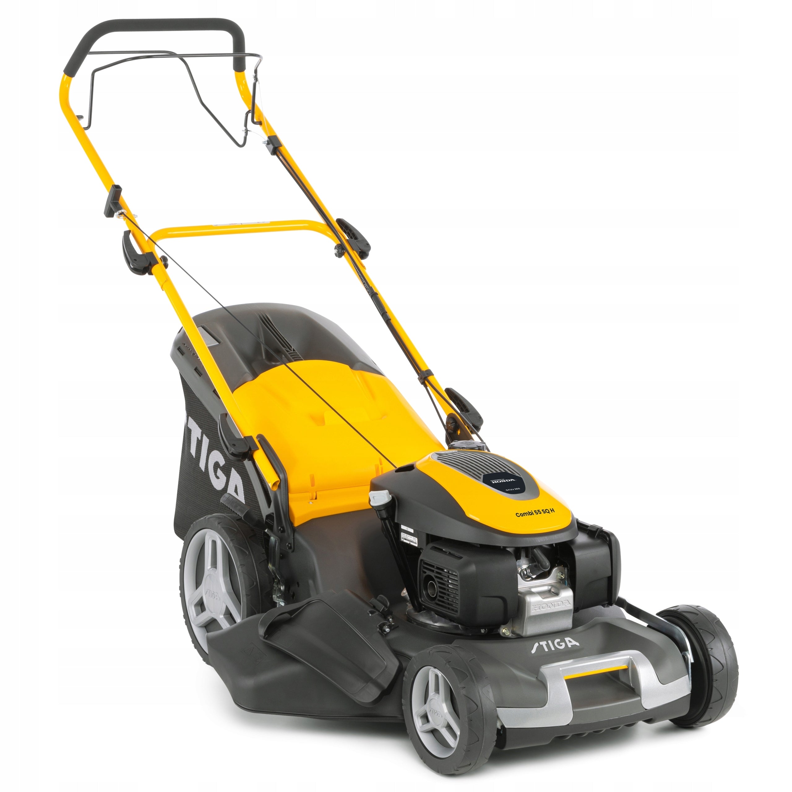 Combustion mower with basket STIGA Combi 55 SQ H Honda 5,2 HP 4in1 Set Packaging status original