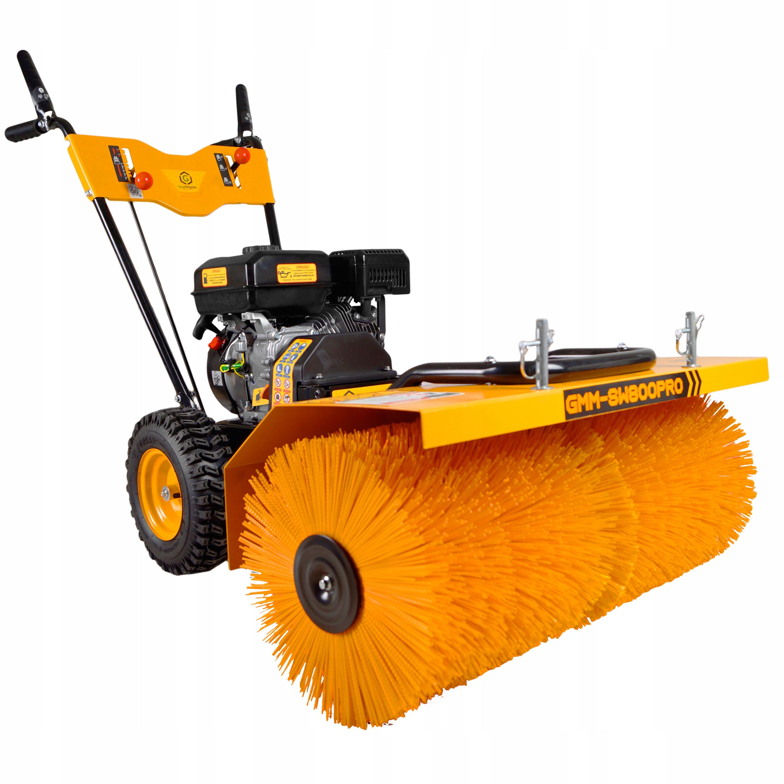 Combustion sweeper with RATO DRIVE 212cm3 7HP 80cm GEARS 5+2 + LED LAMP Brand GoodMajster