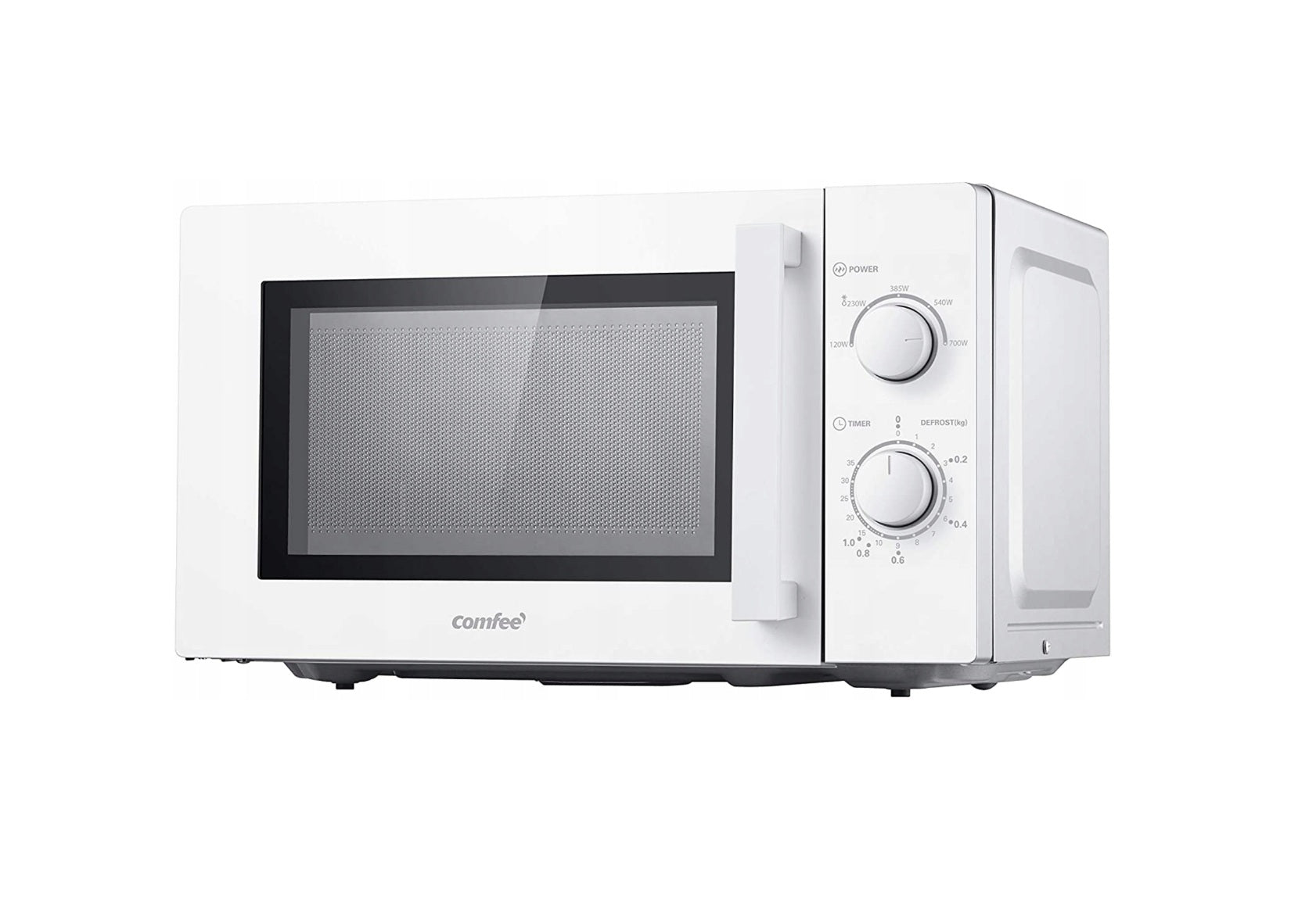 Comfee CMSN20WH Microwave Oven 20L 700W 5 Power Levels Timer White Manufacturer code CMSN20WH