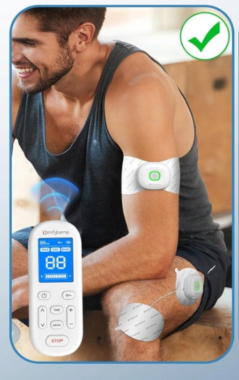 Comfytemp K6114 TENS/EMS Wireless Muscle Stimulator 30 Programs Manufacturer code E76