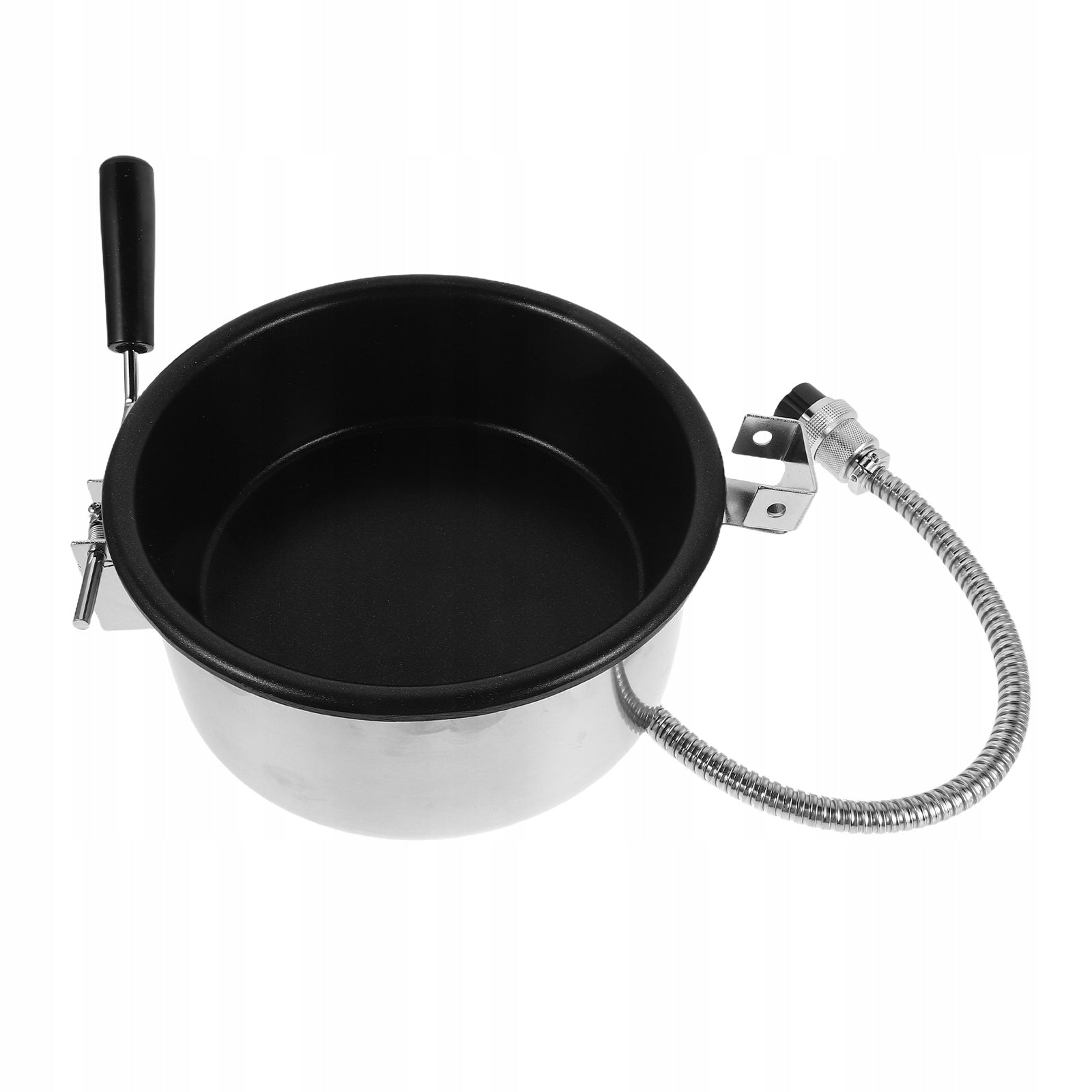 Commercial Grade Silver Popcorn Kettle Pot for Easy Popcorn Making