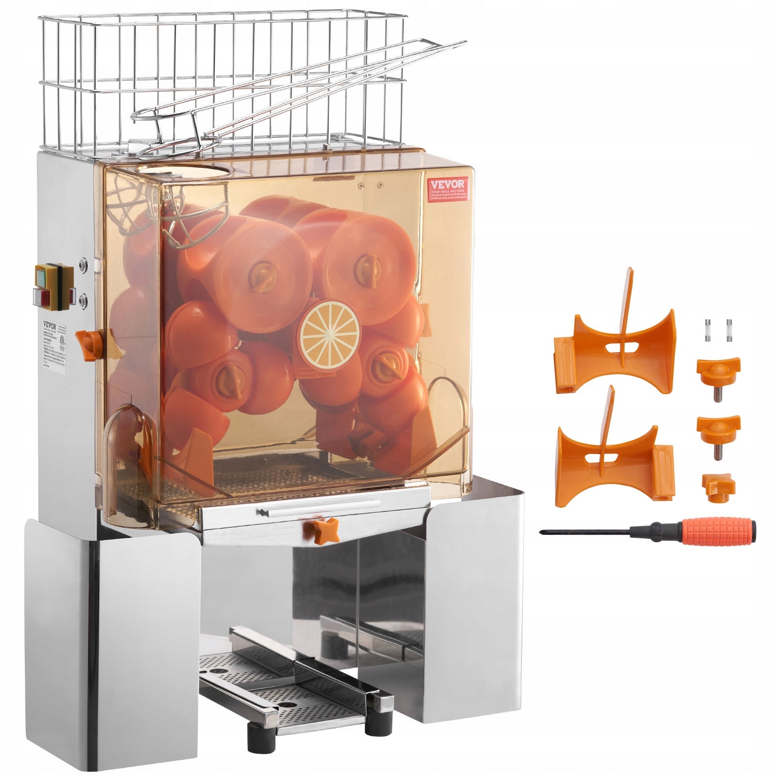 Commercial Orange Juicer Machine 120W Juice Squeezer Extractor Filter Box EAN (GTIN) 840349957975