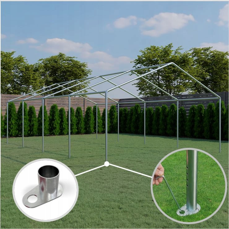 Commercial Party Catering Tent 5x10m x 10m PVC Pavilion Length 10 m