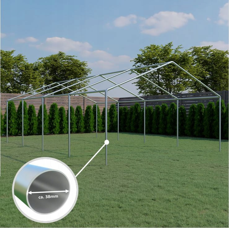 Commercial Party Catering Tent 5x10m x 10m PVC Pavilion Packaging status original