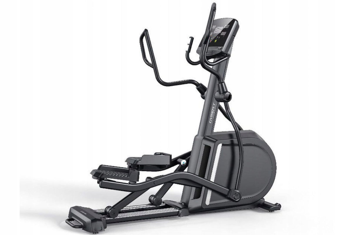 Commercial electromagnetic elliptical cross trainer E17 LED GYMOST + Equipment mat