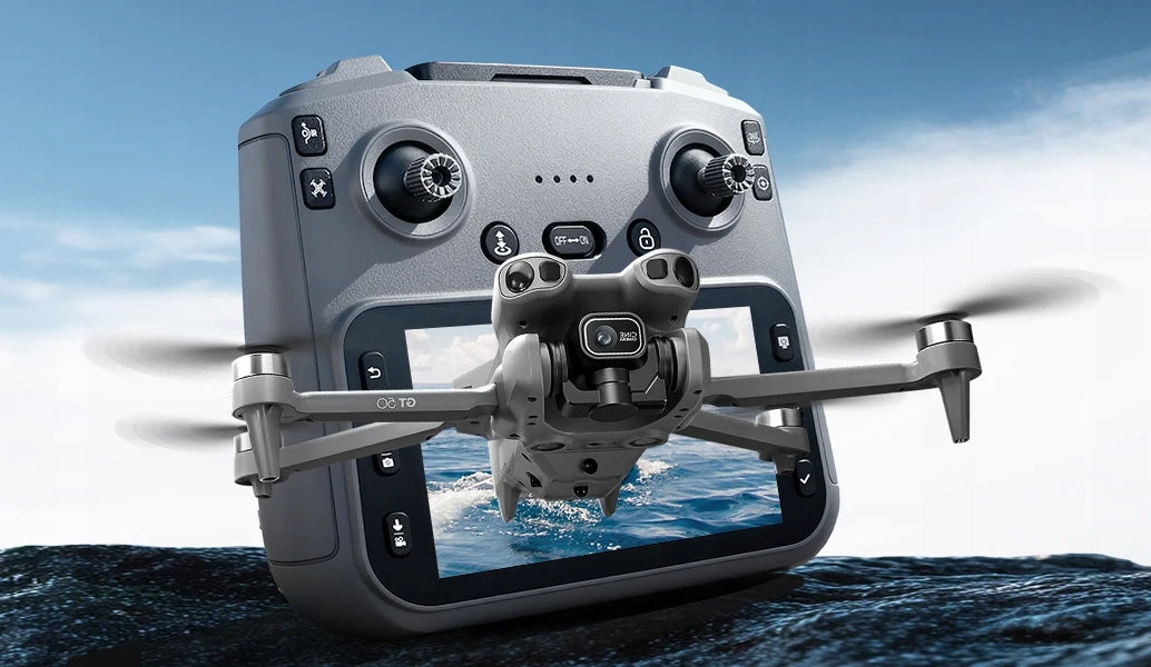 Compact DRONE with camera GT50 Pro Mini Controller with display Class C0 Brand no brand