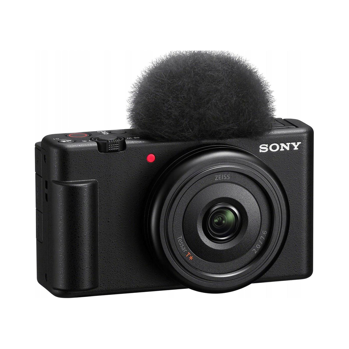 Compact Digital Camera Sony ZV-1F Black for 4k 20.1Mpx Vlogging