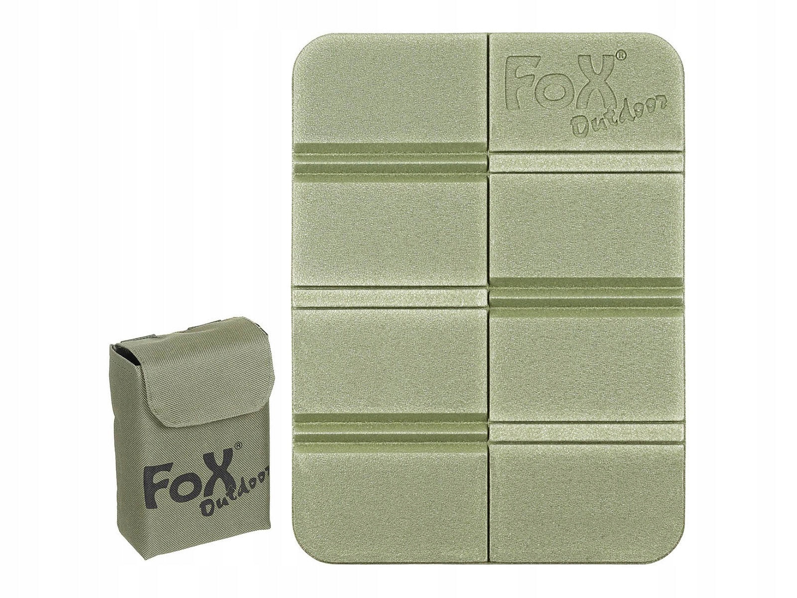 Compact Foam Folding Seat Mat in Pack - Green - 75g