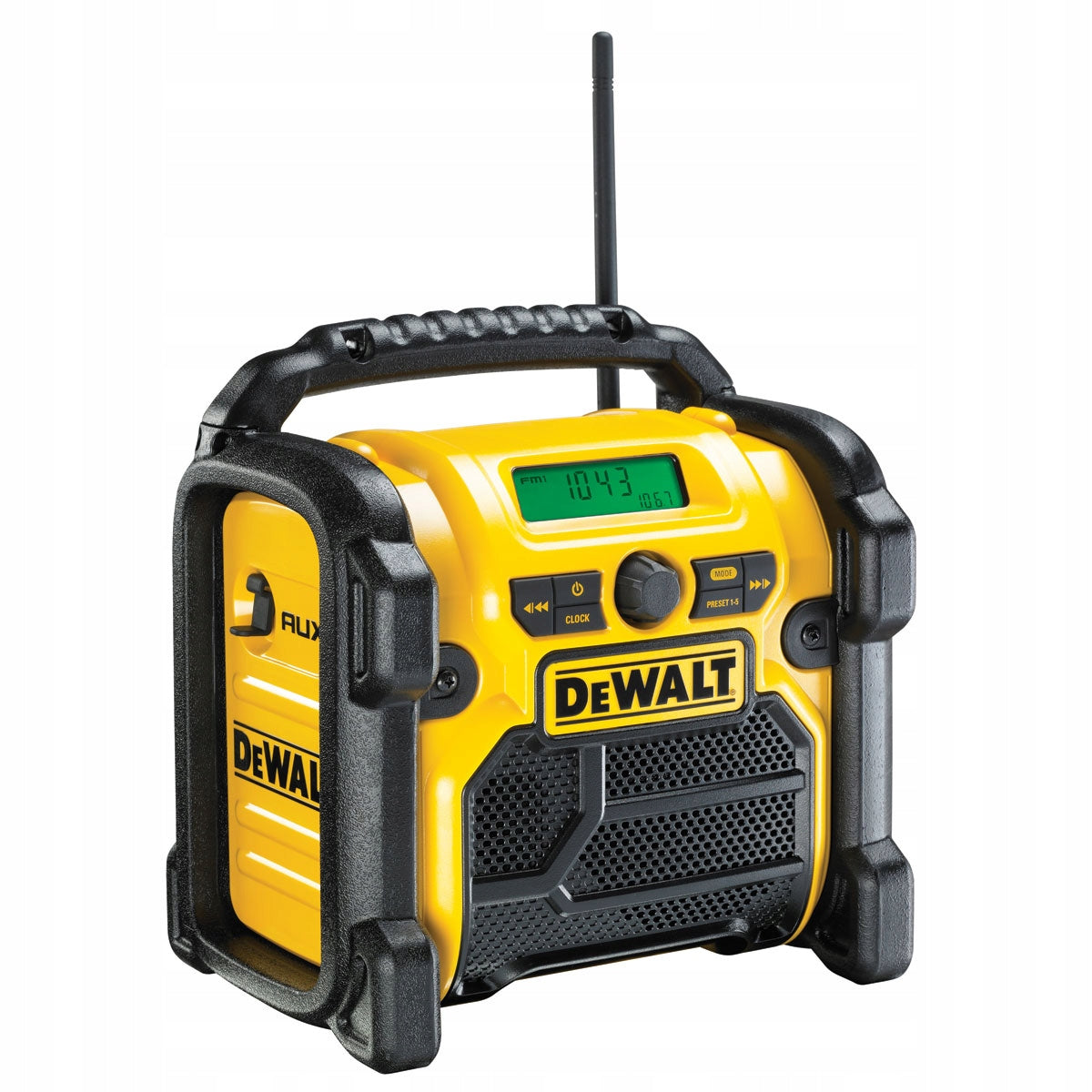 Compact radio DeWALT DCR019 FM AM AUX 18V / 230V