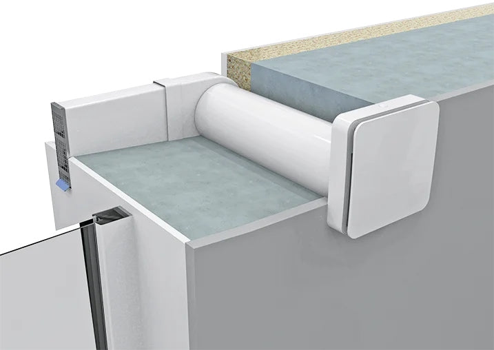 Compact wall recuperator fi 160mm with remote control and WiFi VENTO INHOME white Brand Blauberg