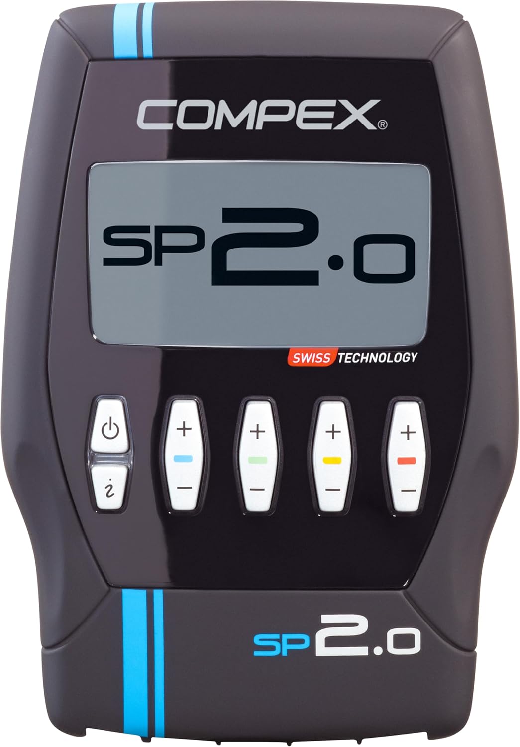 Compex Muscle Electrostimulator TENS and EMS Unisex Programs Black