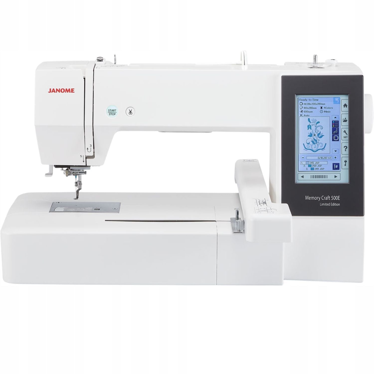 Computer embroidery machine Janome MC500E home single needle
