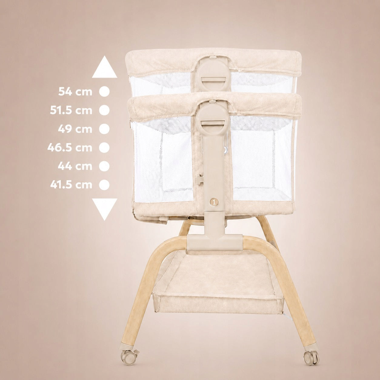 Concepthood Nestwell Crib with Crib Beige Packaging status original