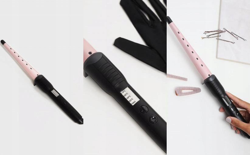 Conical curling iron Babyliss C454E Rose Quartz Packaging status original