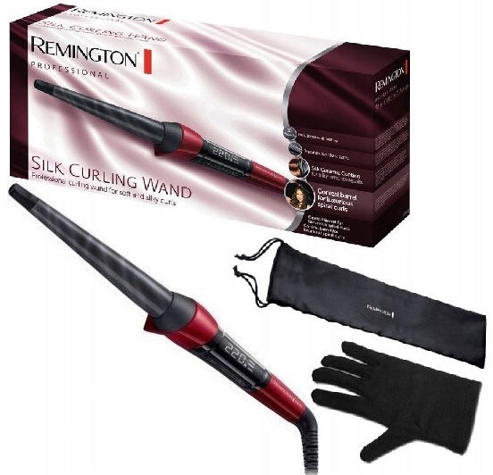 Conical curling iron Remington CI96W1 SILK 13-25mm ceramic Packaging status original