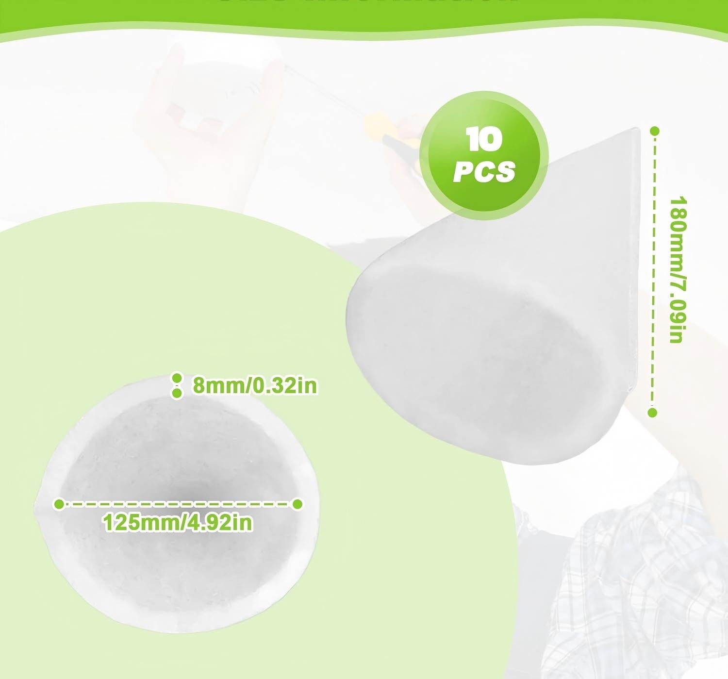 Conical filter for anemostat 125 mm 20pcs conical ventilation filter Packaging status original