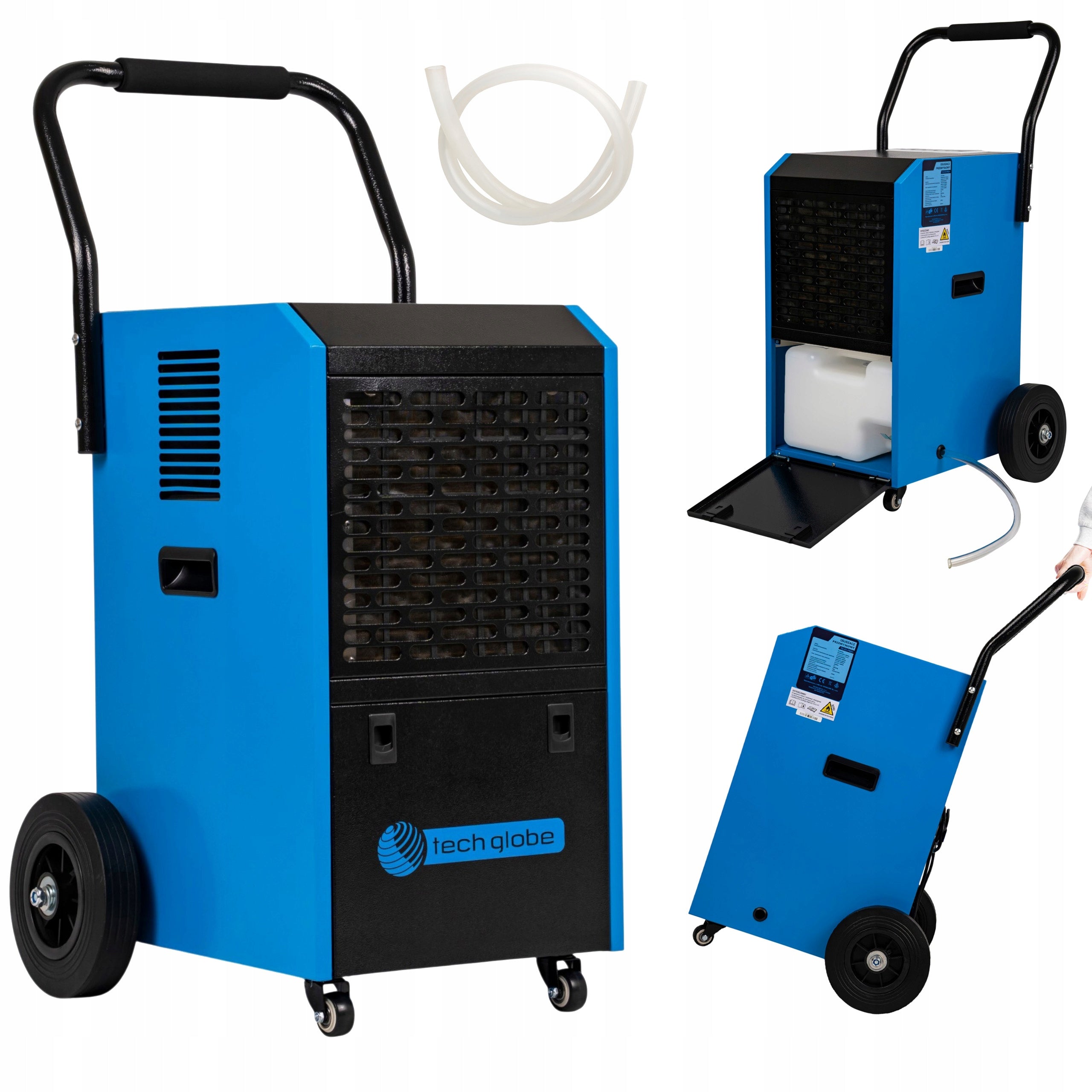 Construction Dehumidifier 55l 24h Industrial Moisture Absorber 750w