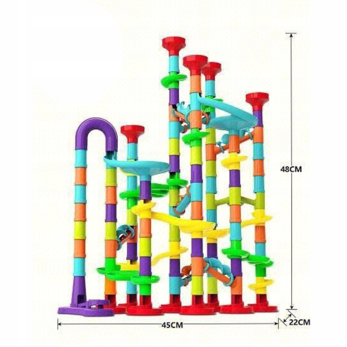 Construction Set Ball Track Race Balls Kulodrom 142el Educational Manufacturer code 6063033892