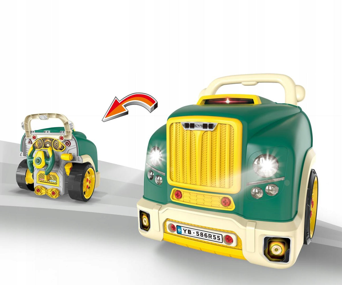 Construction Toy MOTOR for Twisting and Unscrewing LED Sounds Brand Milly Mally