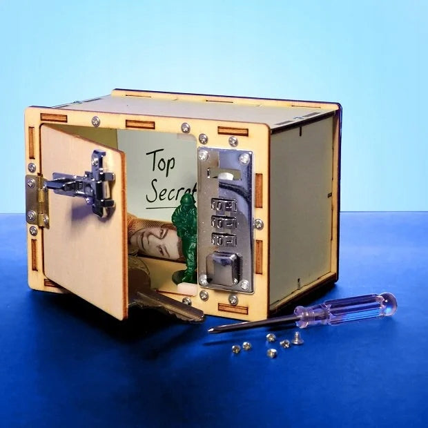 Construction Toy Safe Wooden Assembly Kit Electronic Packaging status original