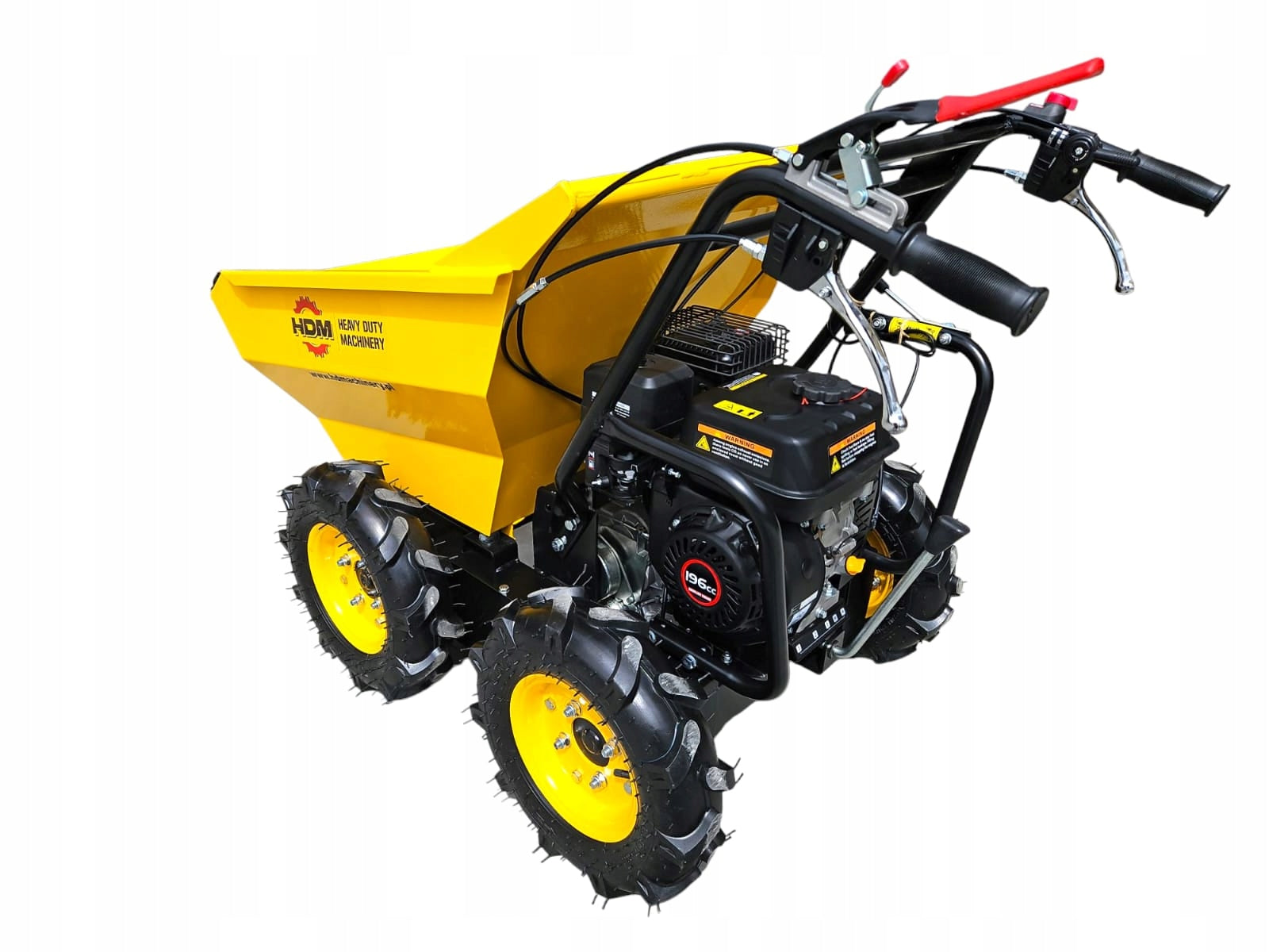Construction dump truck wheelbarrow drive 4x4 HDM tipper kiper 400kg Packaging status original