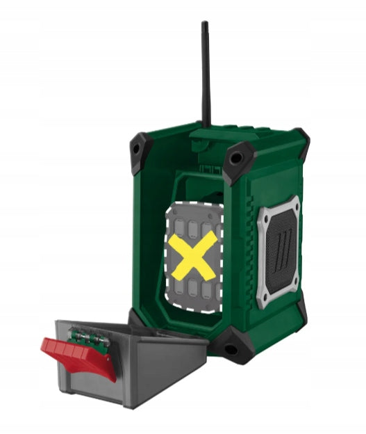 Construction radio Parkside PRFMA 20-Li A1 20V bluetooth Packaging status original